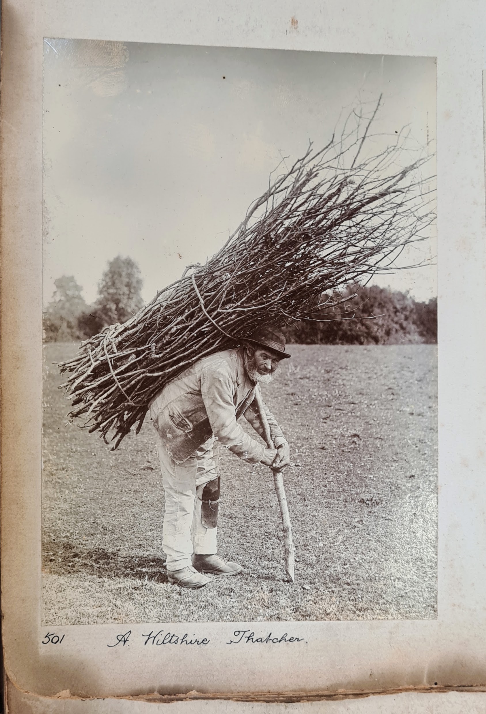 Mystery Man From Led Zeppelin IV Album Cover Identified As 19th Century Thatcher