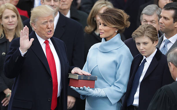 Trump reads Bible verses on repentance after AI image of himself as Jesus
