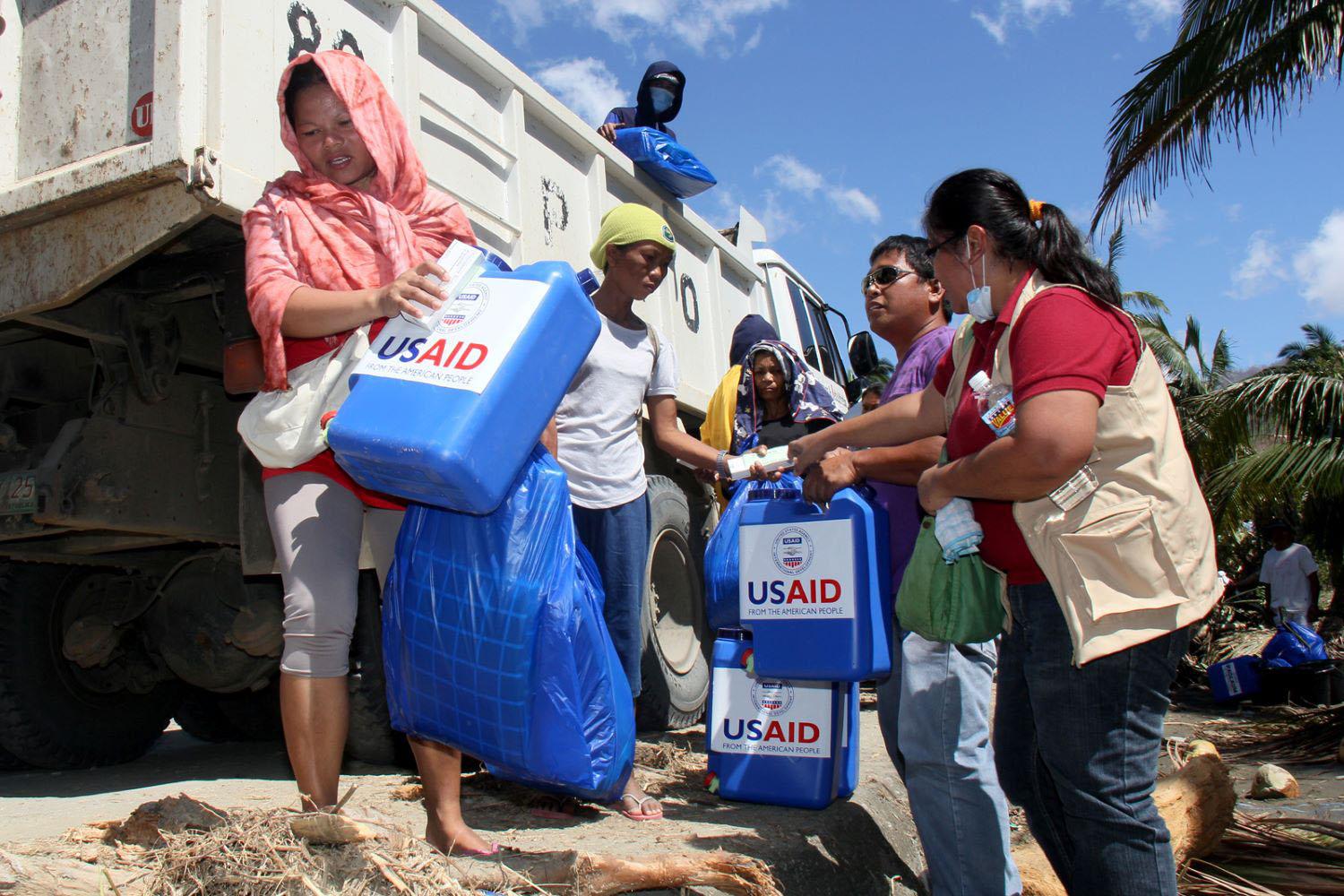 USAID giving out assistance during a relief operation in India on June 9, 2025 at 10:40 AM