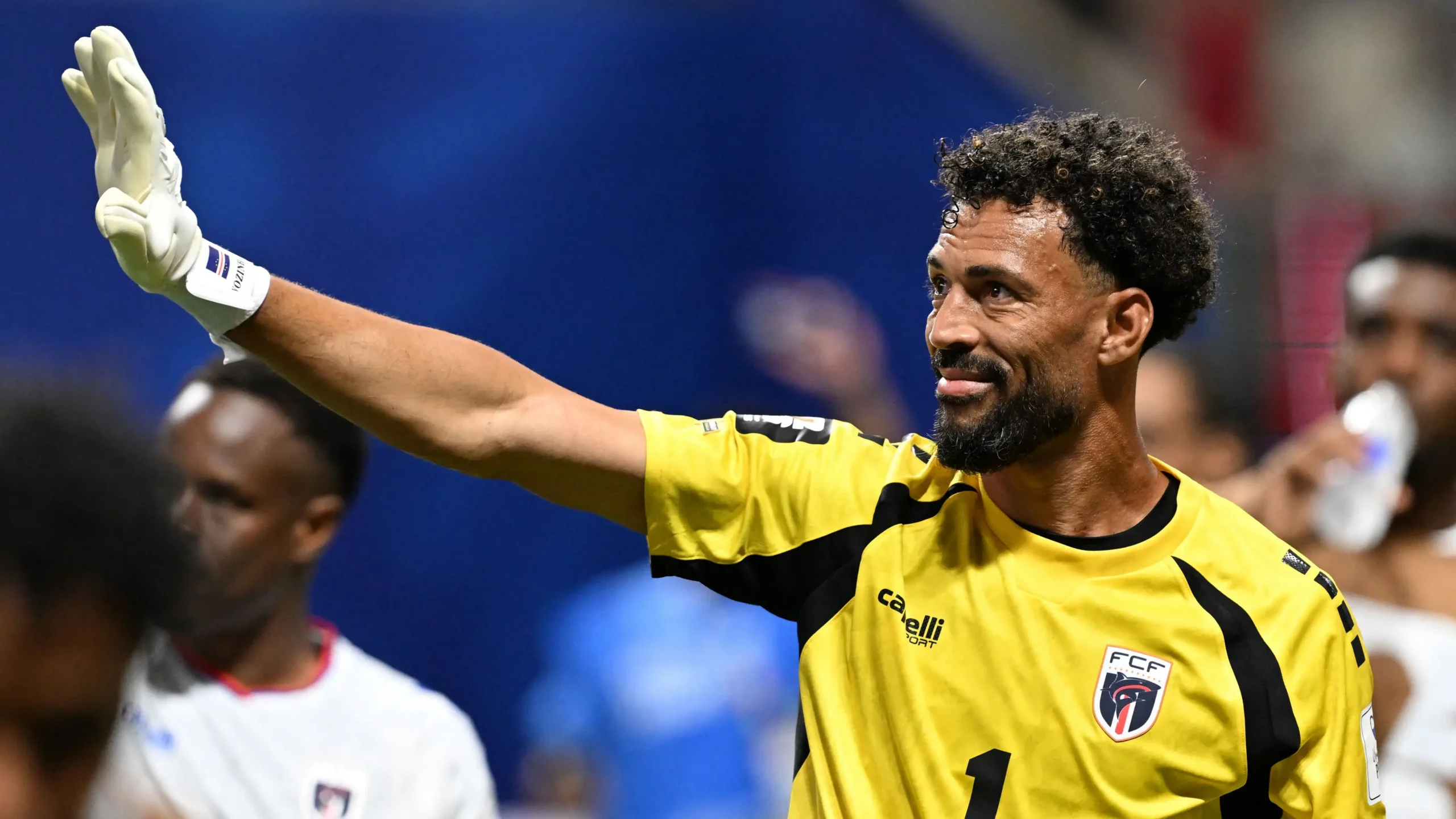 Vozinha acknowledging the fans after a 0-0 draw against Spain in the World Cup, June 15, 2026