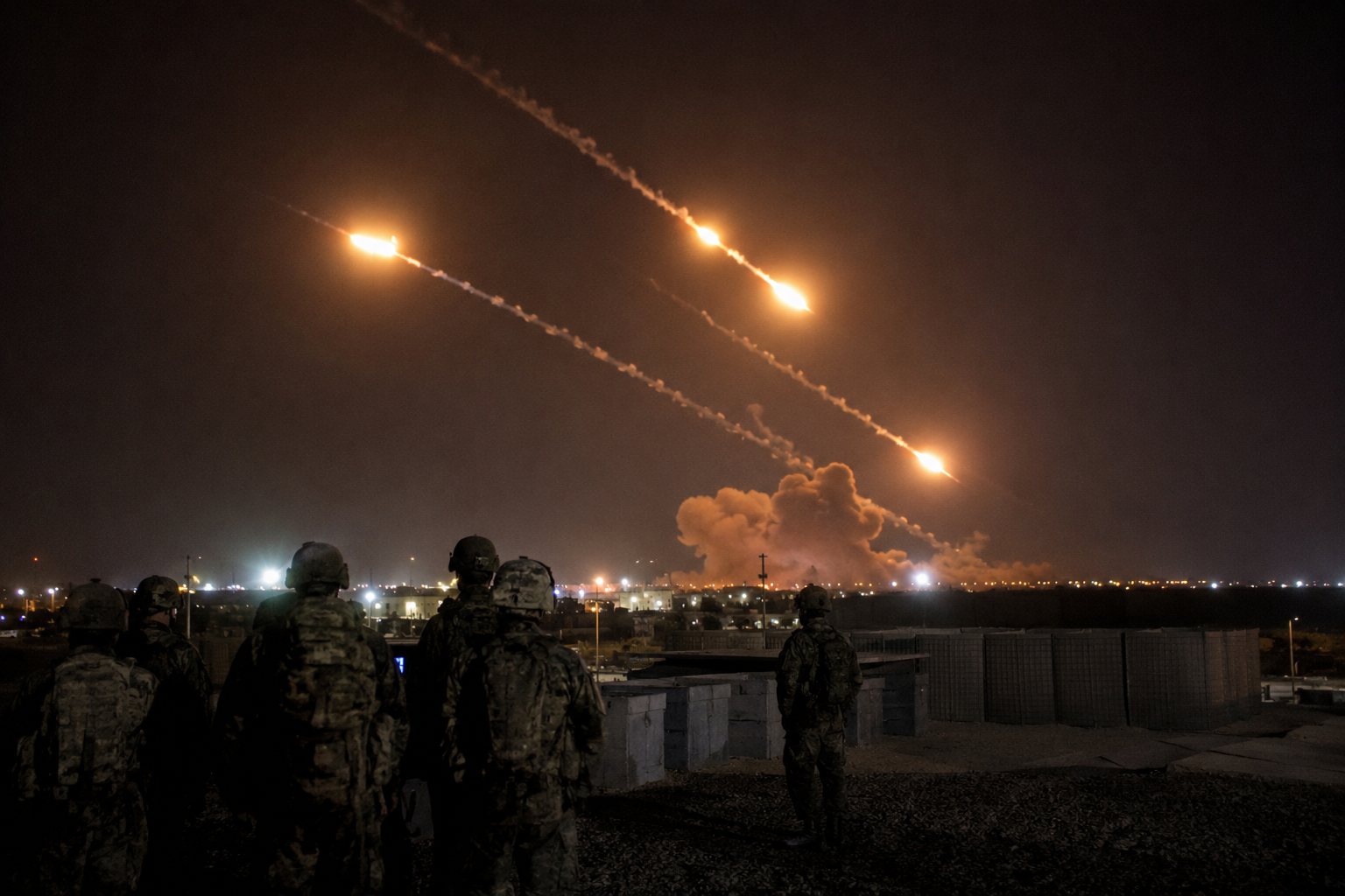 US troops injured in Iranian Missile Strike