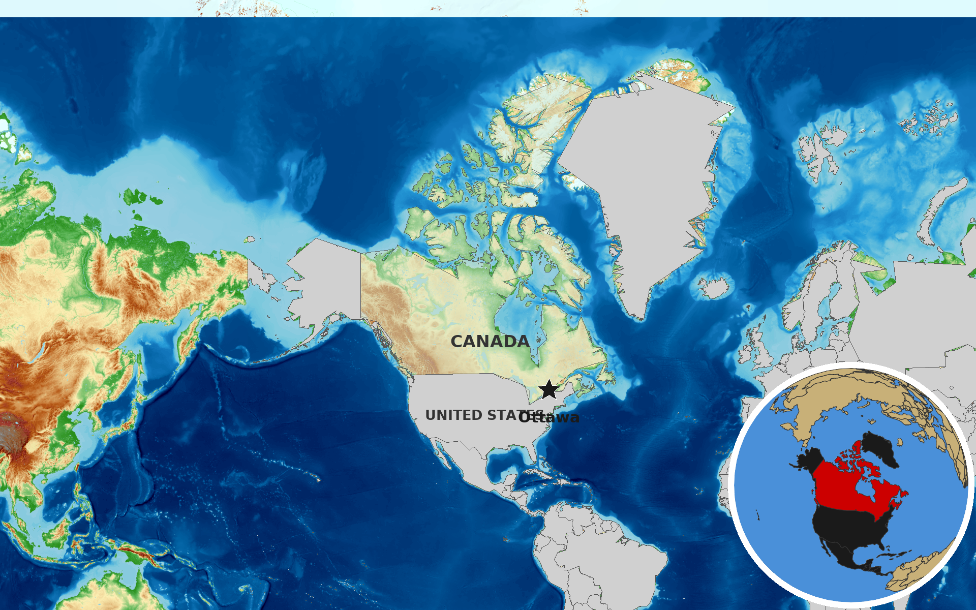 Source: OpenTopoMap / Natural Earth - Canada
Note: Map generated by NewsFindr for Canada on July 5, 2026 at 12:32 PM EST