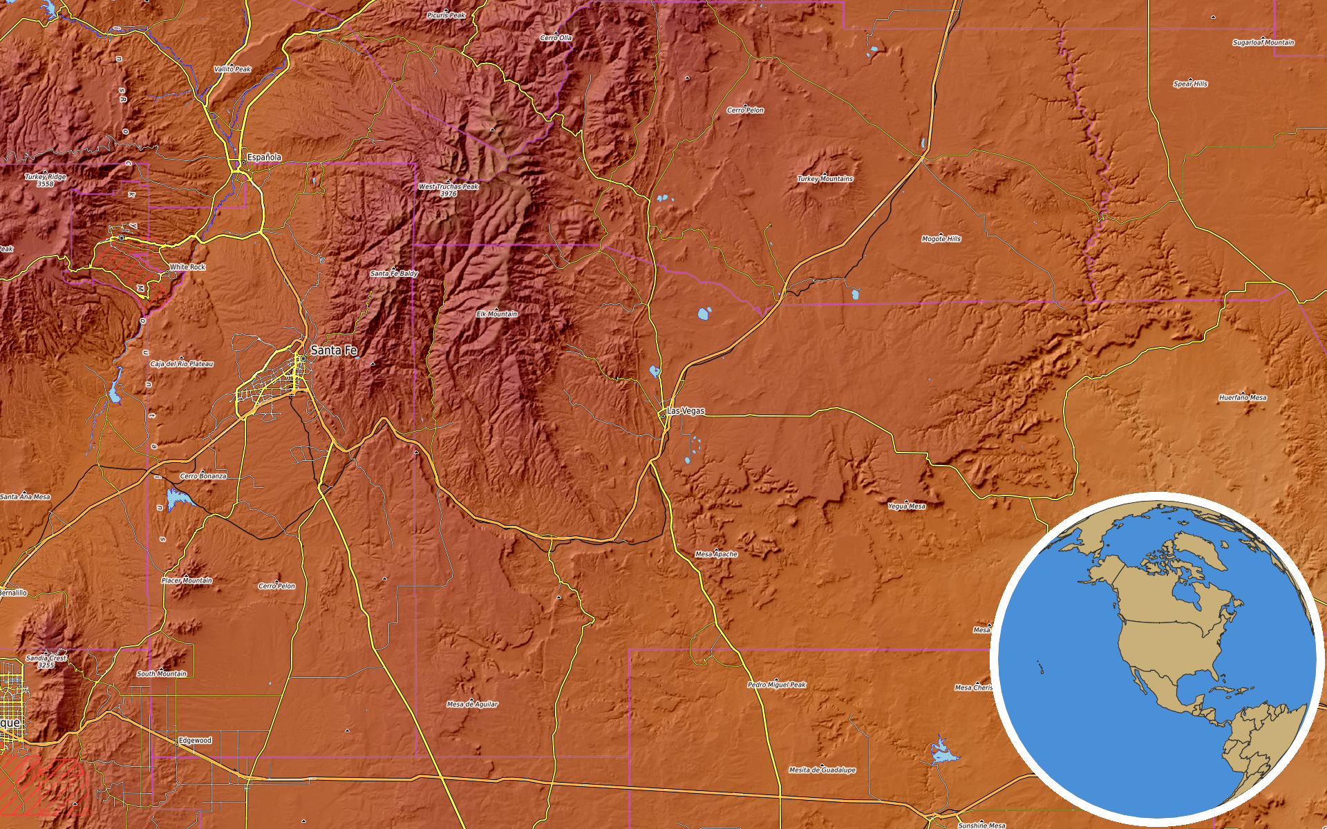 Source: OpenTopoMap / Natural Earth - Las Vegas, Nevada
Note: Map generated by NewsFindr for Las Vegas, Nevada on July 15, 2026 at 5:35 AM ET