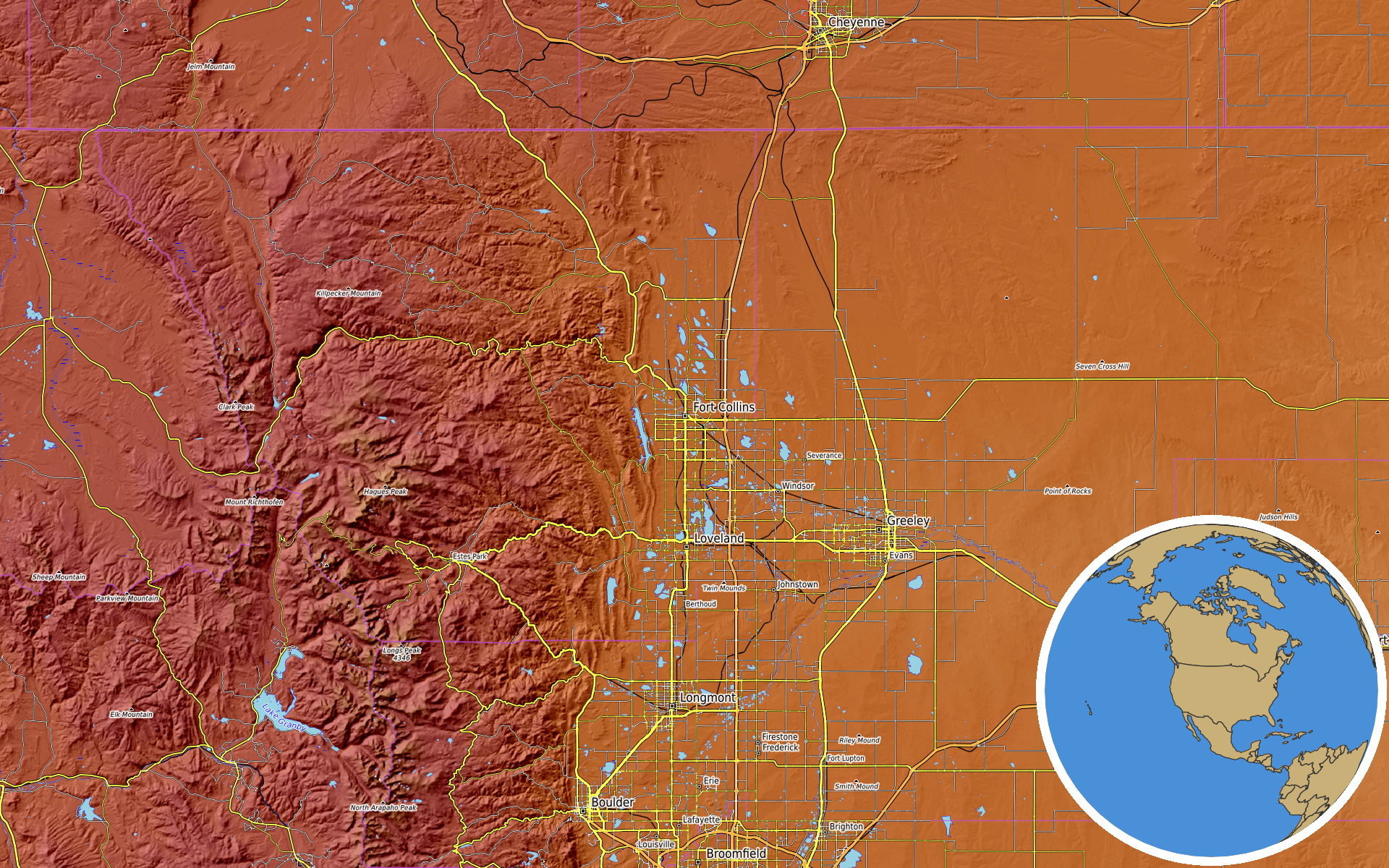 Source: OpenTopoMap / Natural Earth - Fort Collins, Colorado
Note: Map generated by NewsFindr for Fort Collins, Colorado on July 10, 2026 at 7:25 PM EST
