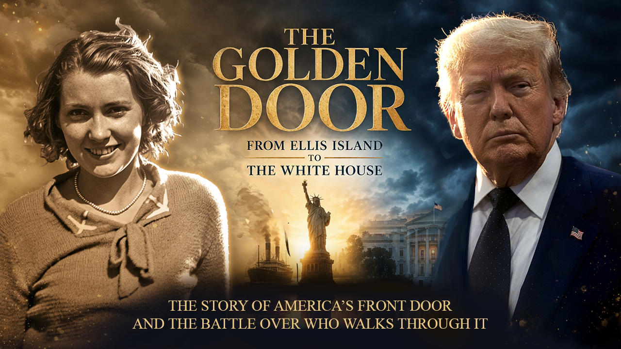 Donald J. Trump promoted a project titled "The Golden Door" on Truth Social on 07/06/2026.