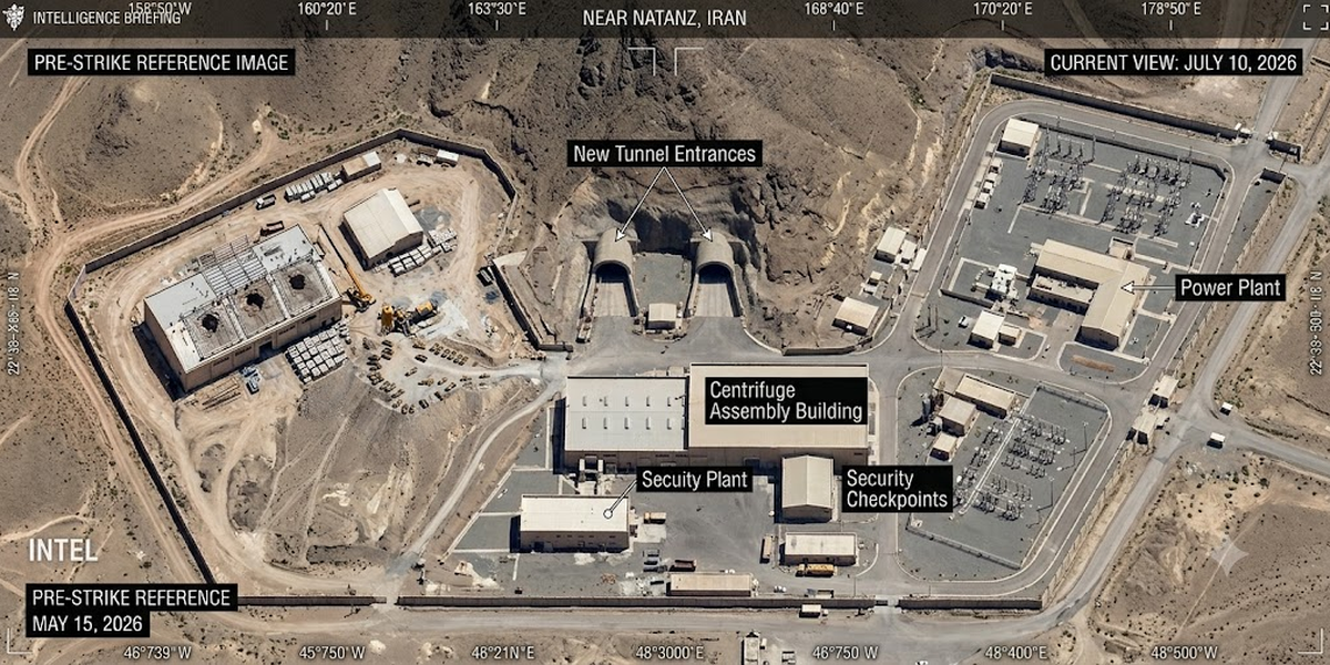 Satellite Photos Show Iran Might Be Restoring Secret Nuclear Sites