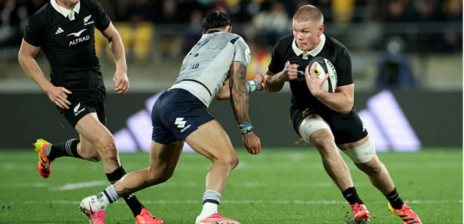 Anton Segner makes All Blacks history in 100th first-class rugby match