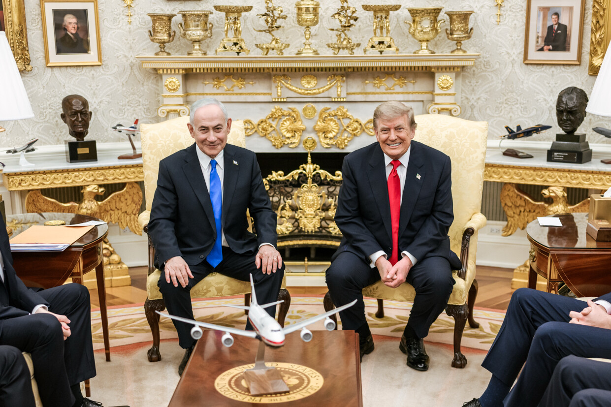 President Donald J. Trump and Prime Minister Benjamin Netanyahu met at the White House on 07/28/2026.