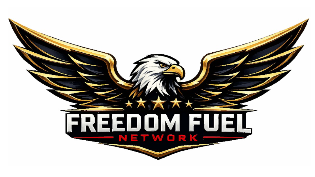 The Freedom Fuel Network logo is pictured on Truth Social on 07/01/2026. President Donald J.