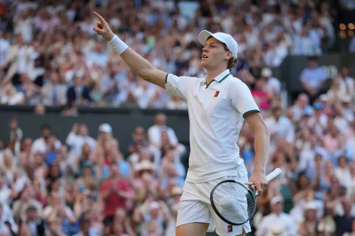 Jannik Sinner outlasts Zverev to retain Wimbledon crown in four-set final