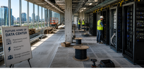 Why companies are turning old offices into data centers