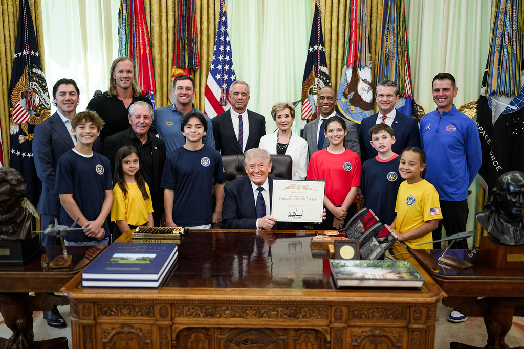 President Donald J. Trump posed at WASHINGTON D.C.