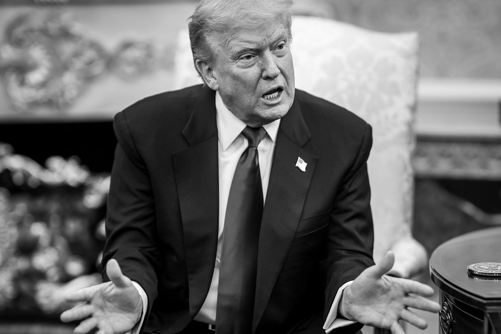 President Donald J. Trump posed at WASHINGTON D.C.