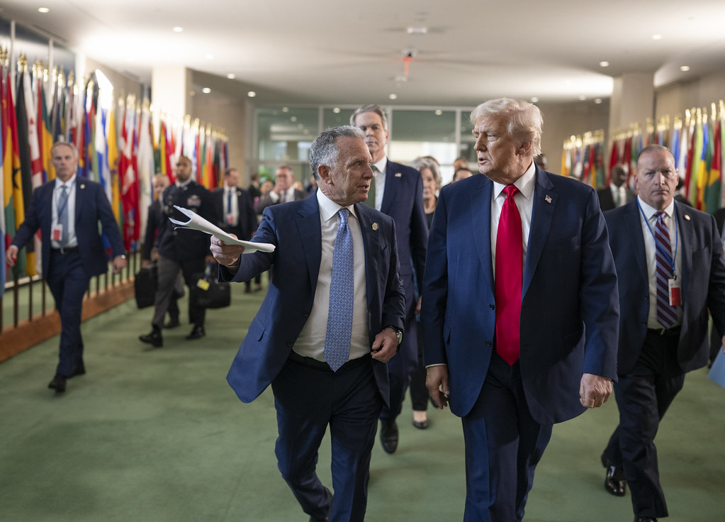 President Donald J. Trump posed at Washington D.C.