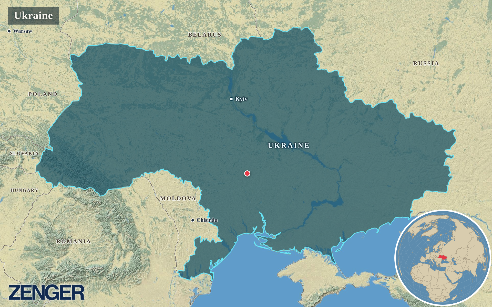 Protomaps / Natural Earth - Ukraine