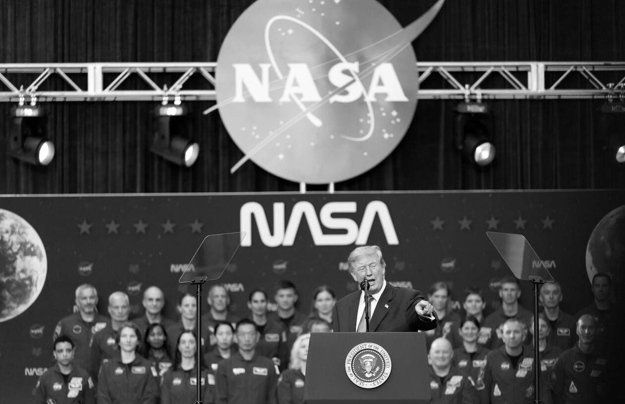 The National Aeronautics and Space Administration features a speaker gesturing at a podium at WASHINGTON D.C. on 08/29/2026.