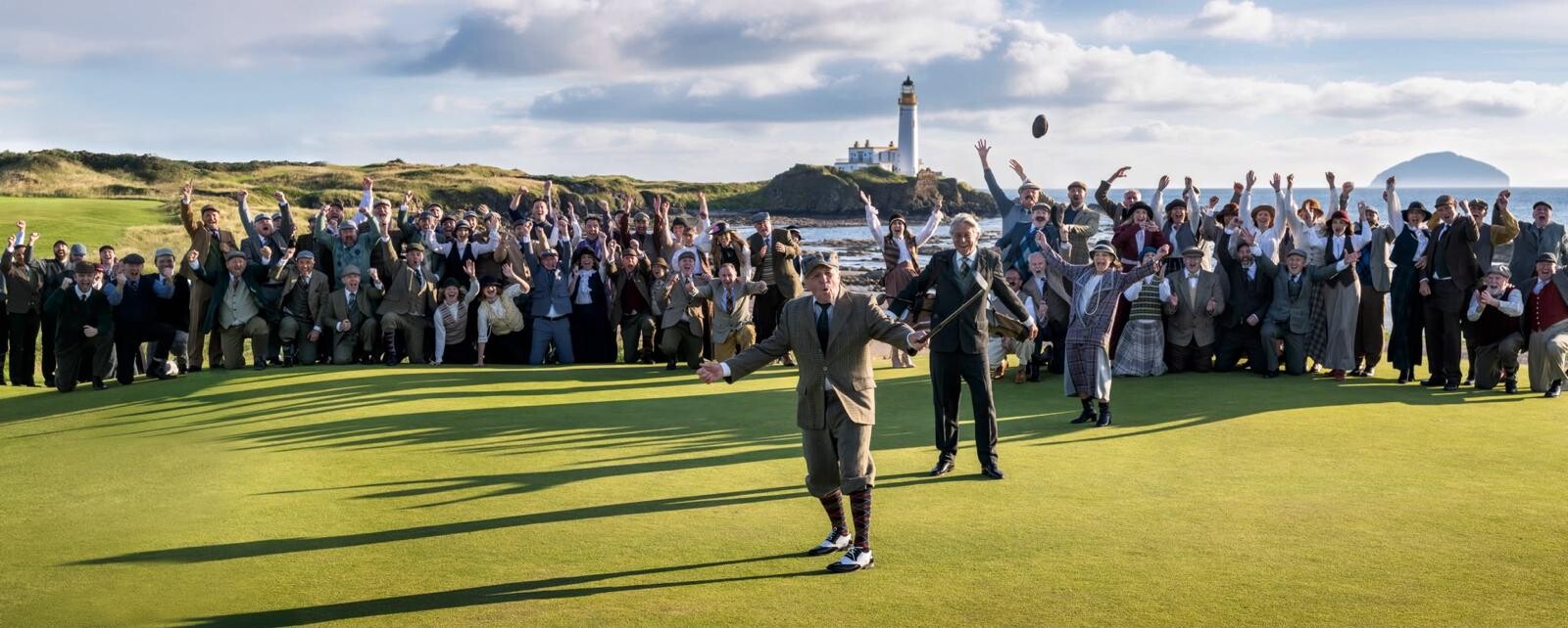 Trump Turnberry Resort is pictured during an event at Ayrshire, Scotland on 08/09/2026. The image was shared by President Donald J.