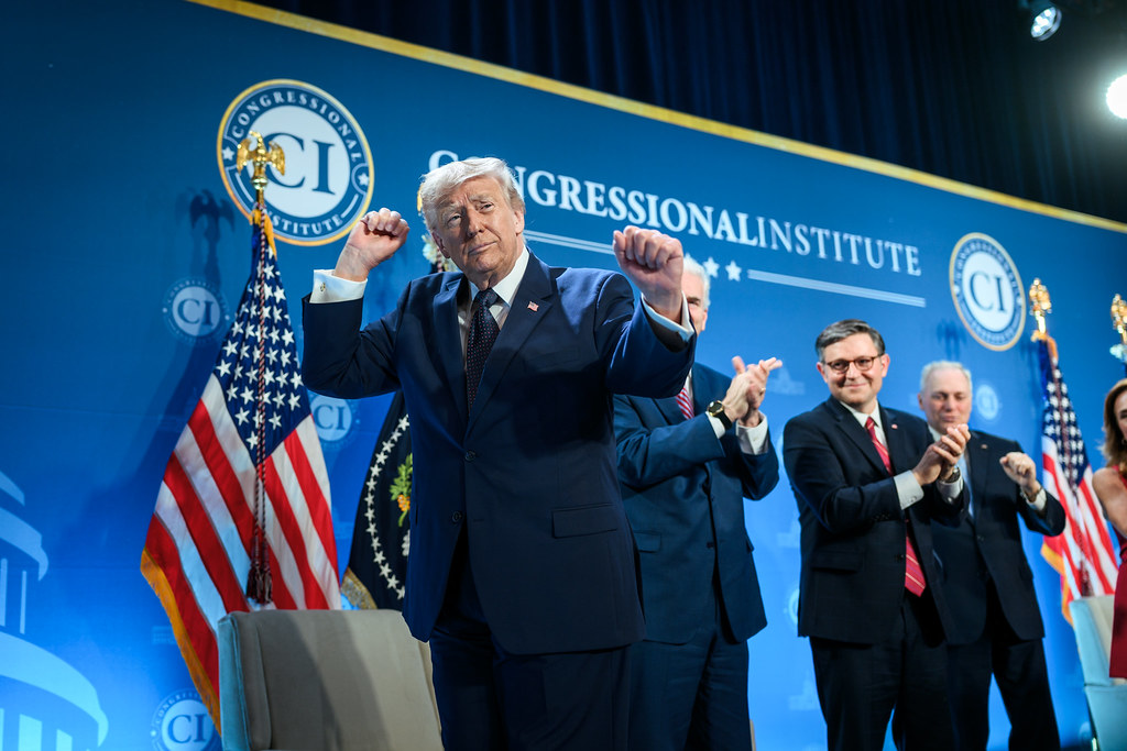 President Donald J. Trump shared a column by Dick Morris at Washington D.C.