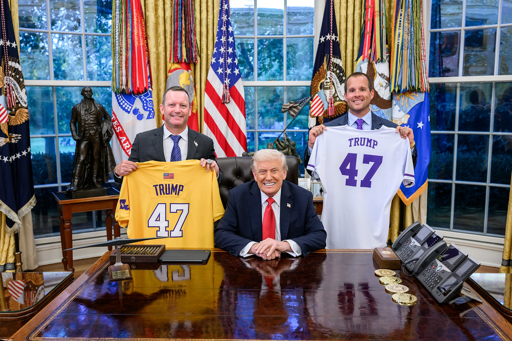 President Donald J. Trump posed at WASHINGTON D.C.
