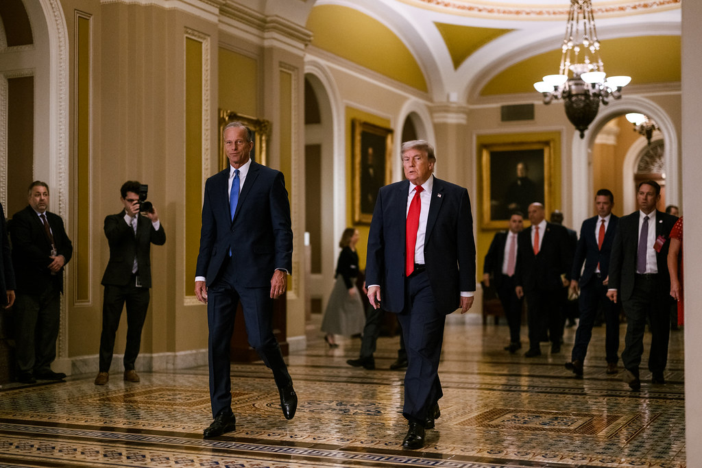 President Donald J. Trump posted a message on Truth Social at Washington D.C.