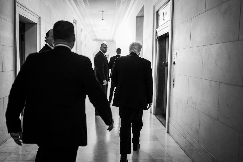 President Donald J. Trump shared a Politico report at Washington D.C.