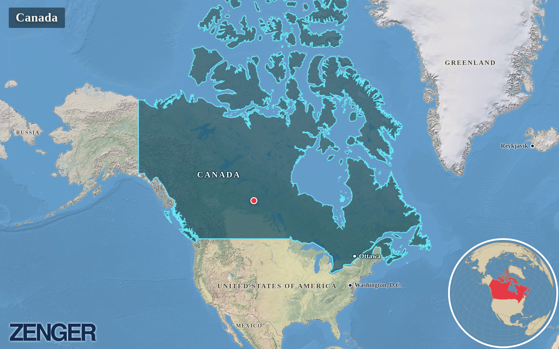 Protomaps / Natural Earth - Canada