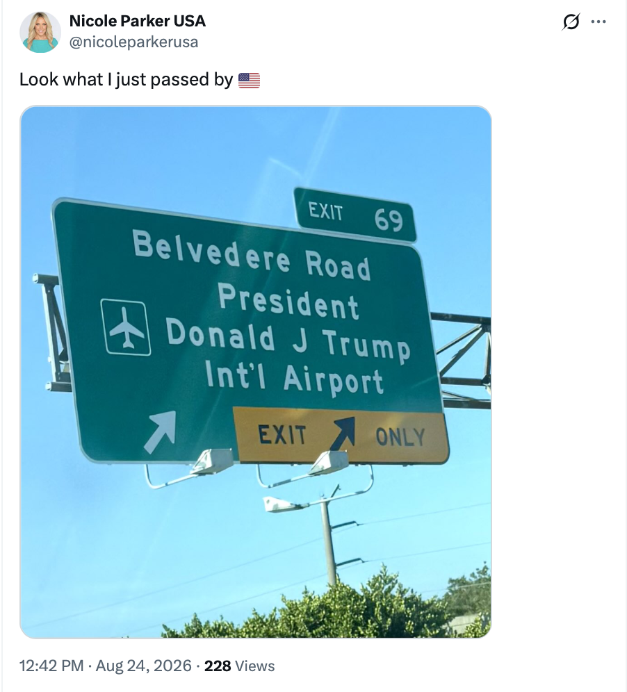 47th President Donald J. Trump posted an image at WASHINGTON D.C.