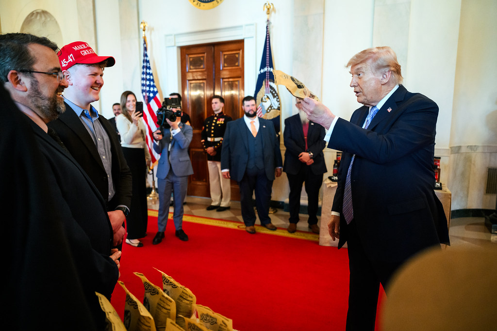 President Donald J. Trump posed at WASHINGTON D.C.