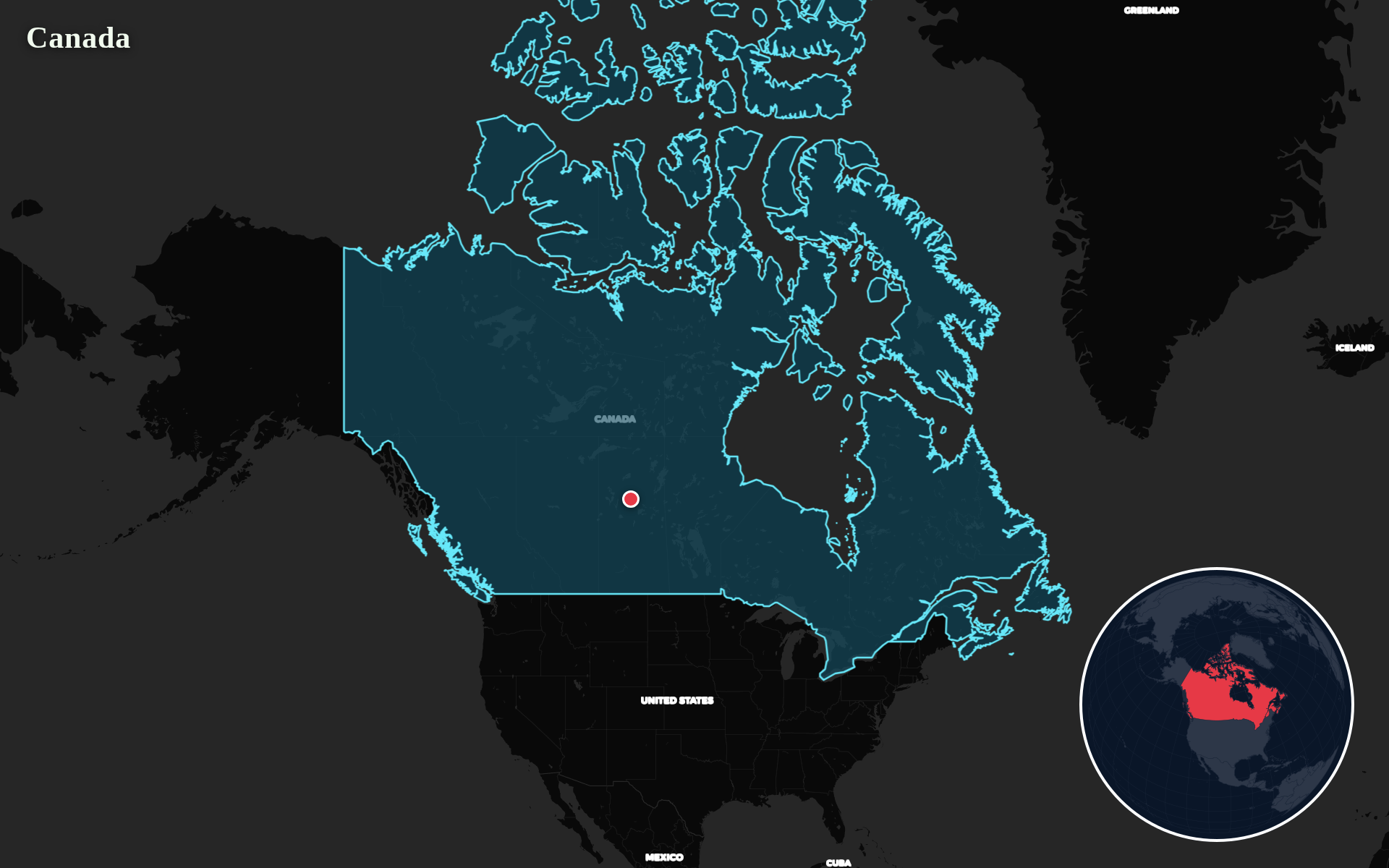 Protomaps / Natural Earth - Canada