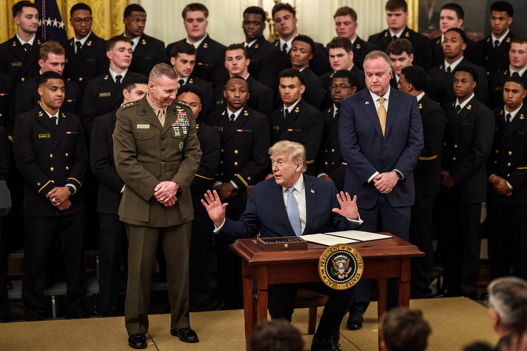 President Donald J. Trump posed at WASHINGTON D.C.