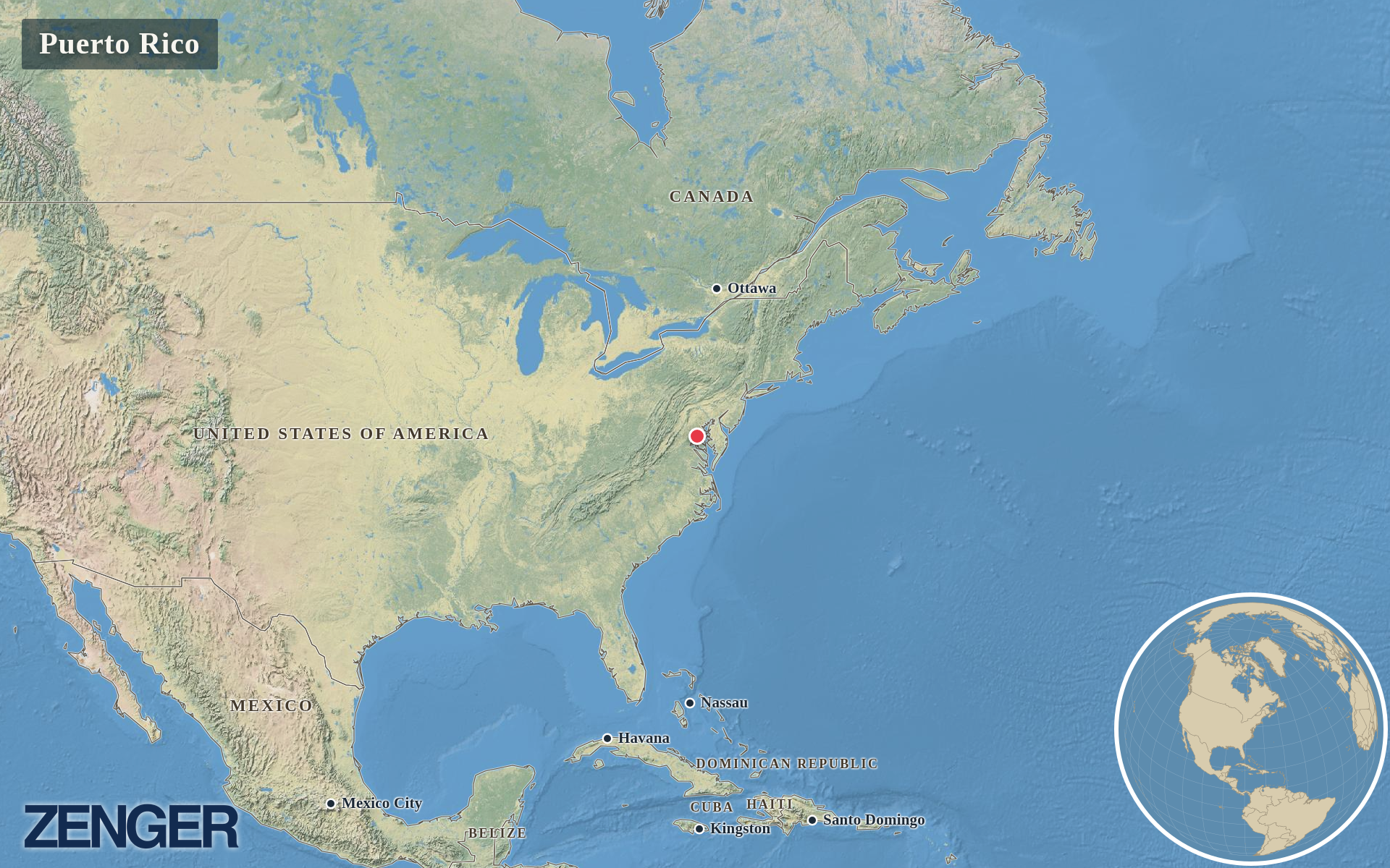 Protomaps / Natural Earth - Puerto Rico