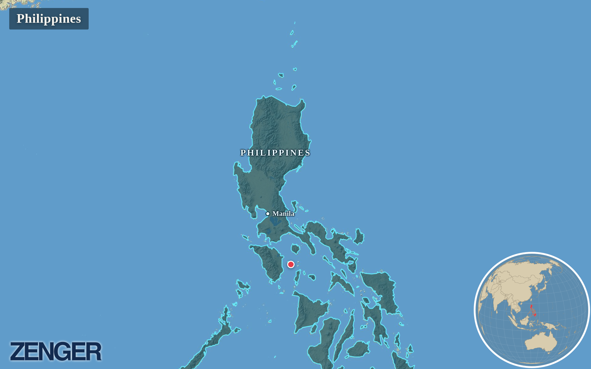 Protomaps / Natural Earth - Philippines
