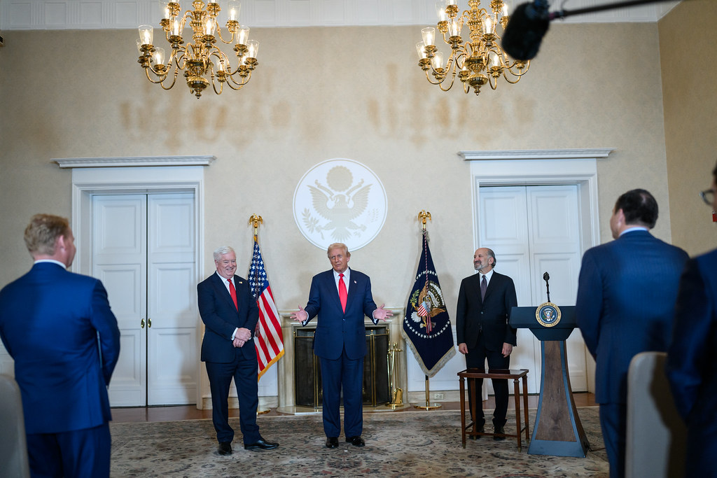 President Donald J. Trump floated the idea of renaming Lake Ontario to Lake America at WASHINGTON D.C.