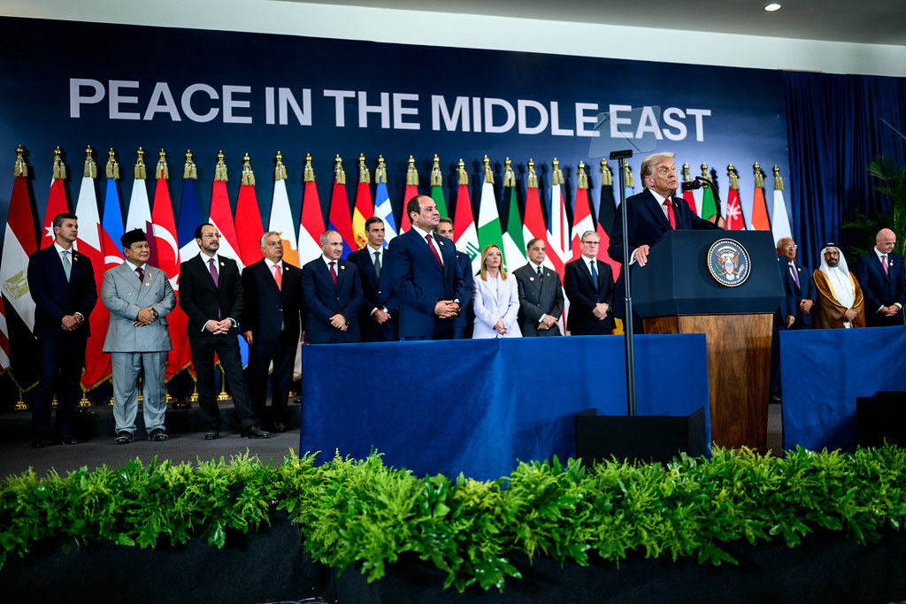 President Donald J. Trump posed at Washington D.C.