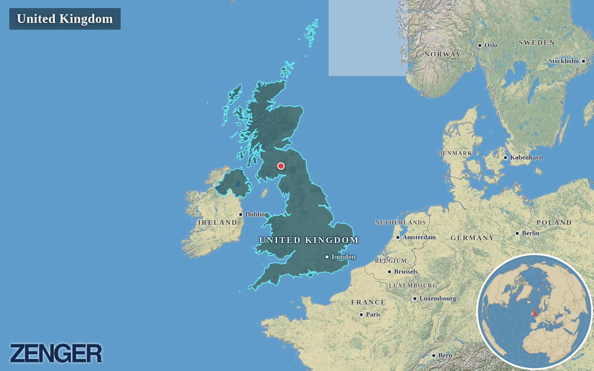 Protomaps / Natural Earth - United Kingdom