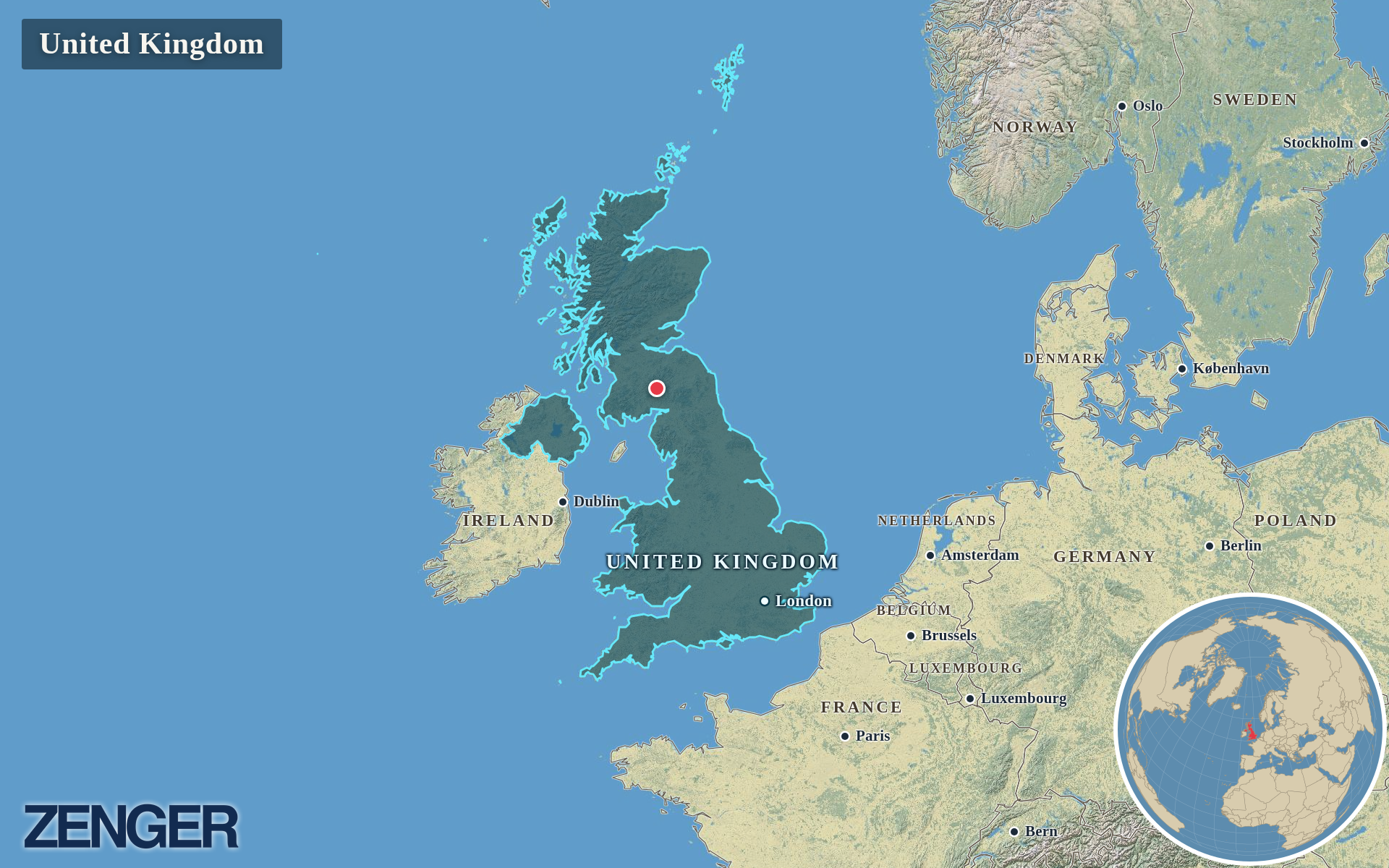 Protomaps / Natural Earth - United Kingdom