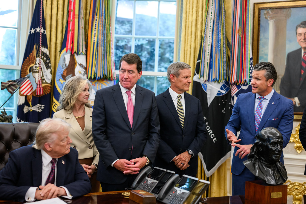 Acting Secretary of the Army Adam Telle posed at WASHINGTON D.C. on 09/03/2026.